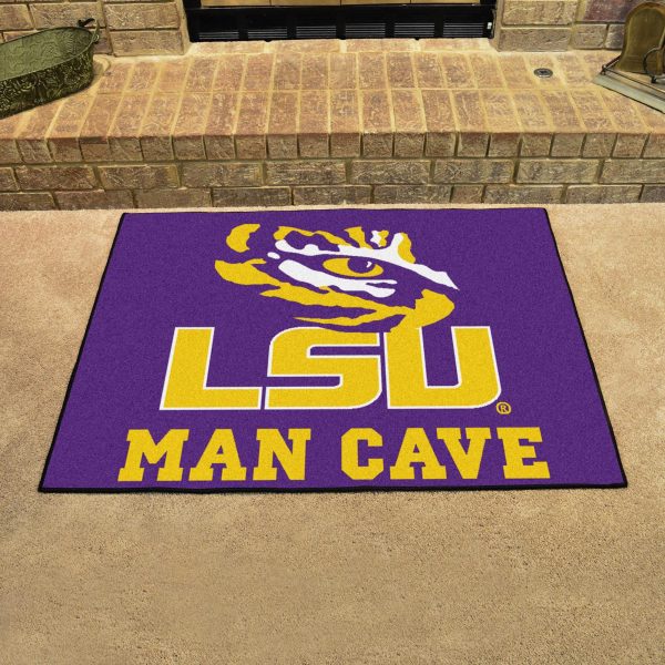 LSU Tigers Man Cave All Star 33.75 x42.5  Cheap