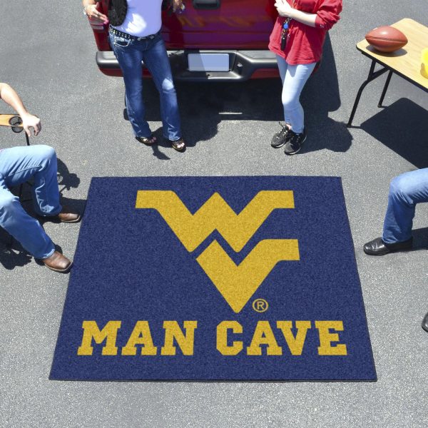 West Virginia Mountaineers Man Cave Tailgater 59.5 x71  Online Hot Sale