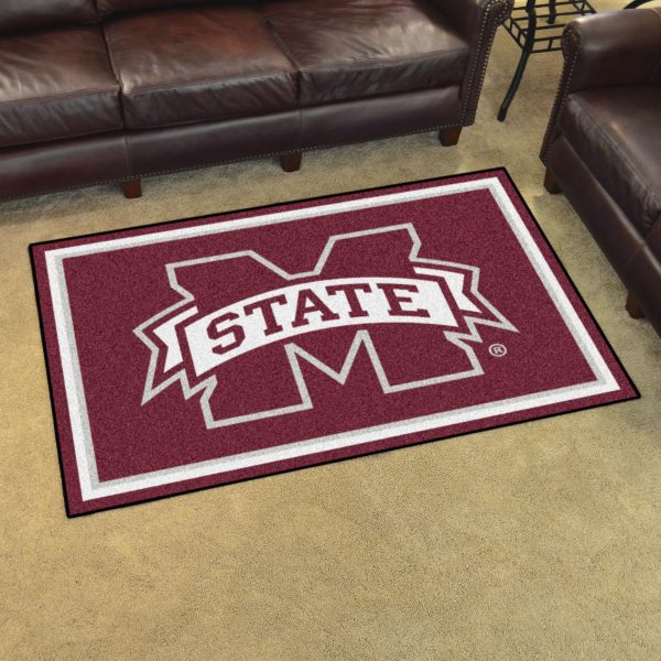 Mississippi State Bulldogs 5x8 Rug 59.5 x88  Online now