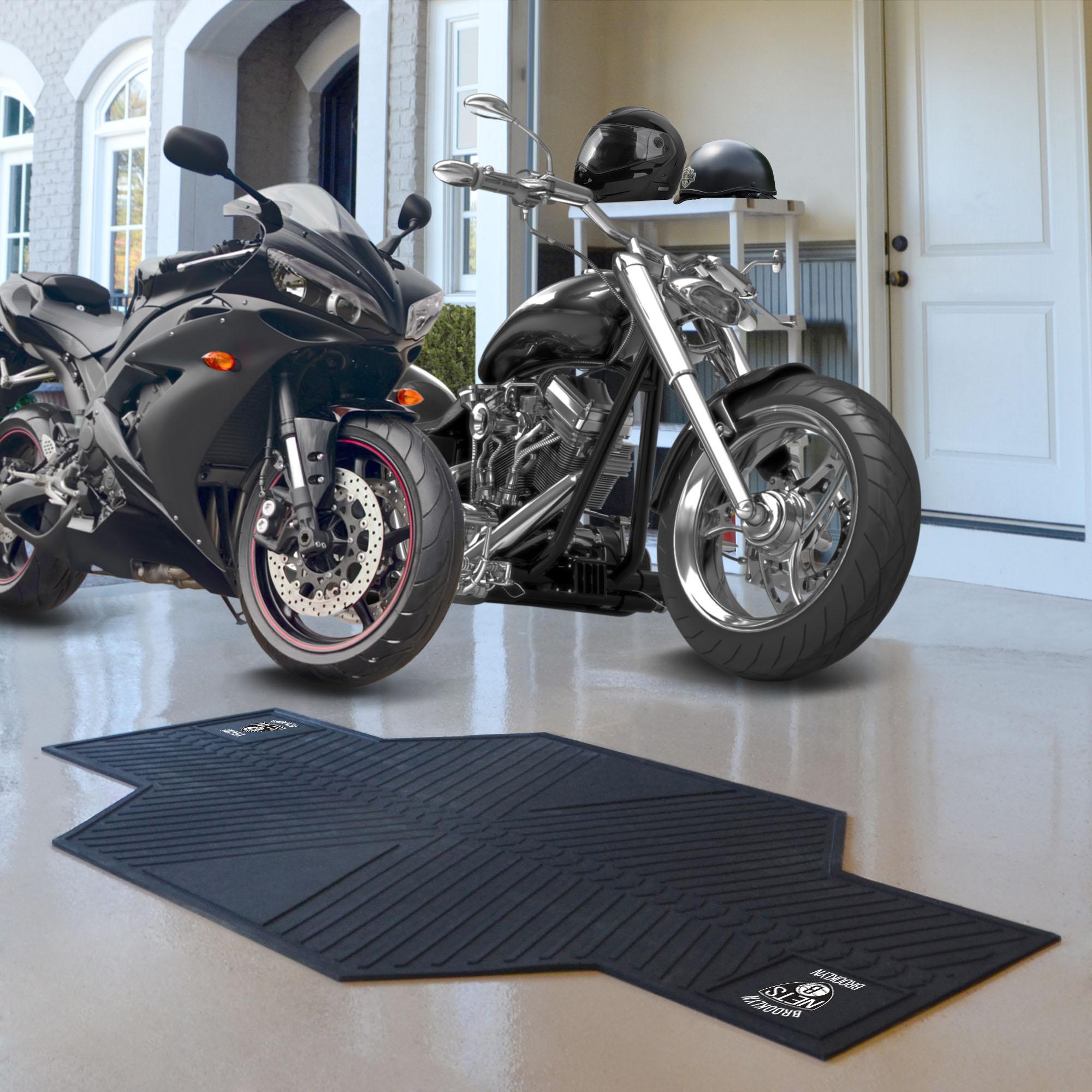 Brooklyn Nets Motorcycle Mat 82.5 x42  Online
