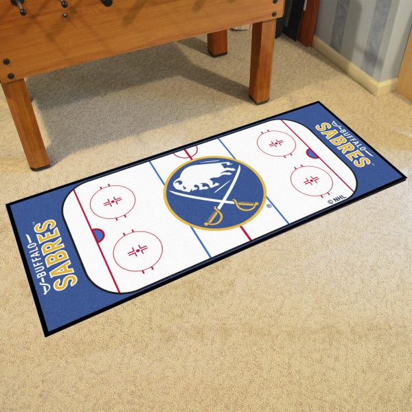 Buffalo Sabres Rink Runner 30 x72  For Sale