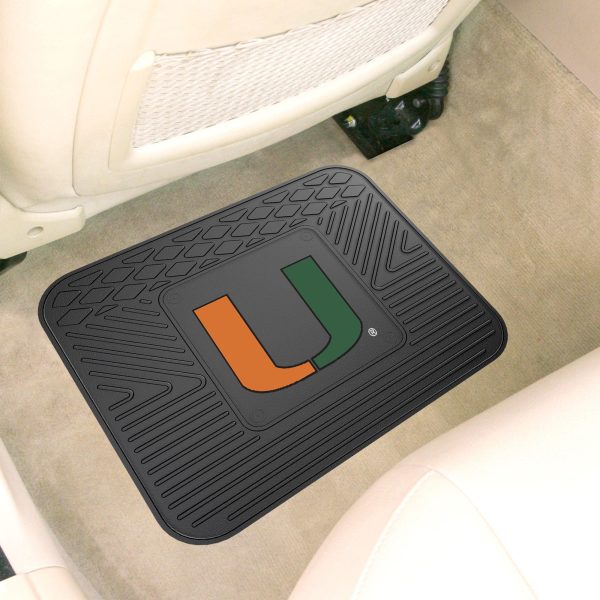 Miami Hurricanes Utility Mat 14 x17  For Cheap