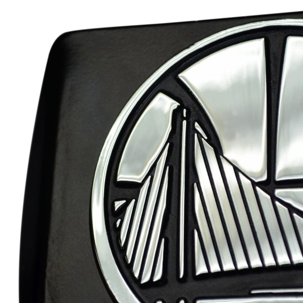 New York Jets Hitch Cover Chrome on Black 3.4 x4  For Cheap - Image 2