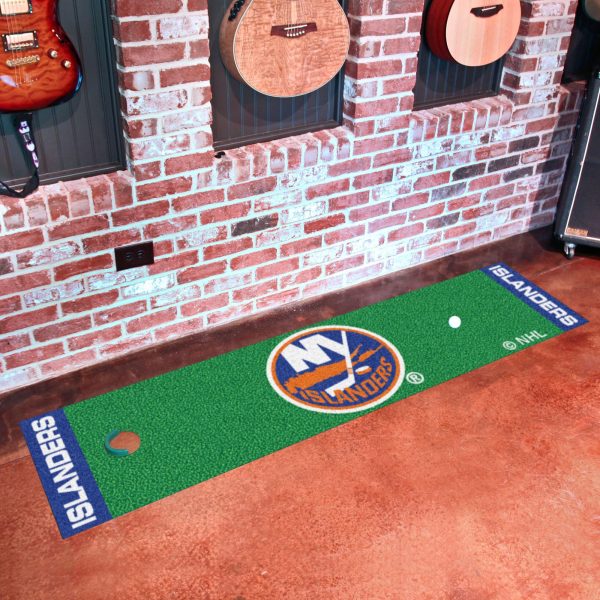New York Islanders Putting Green Mat 18 x72  on Sale