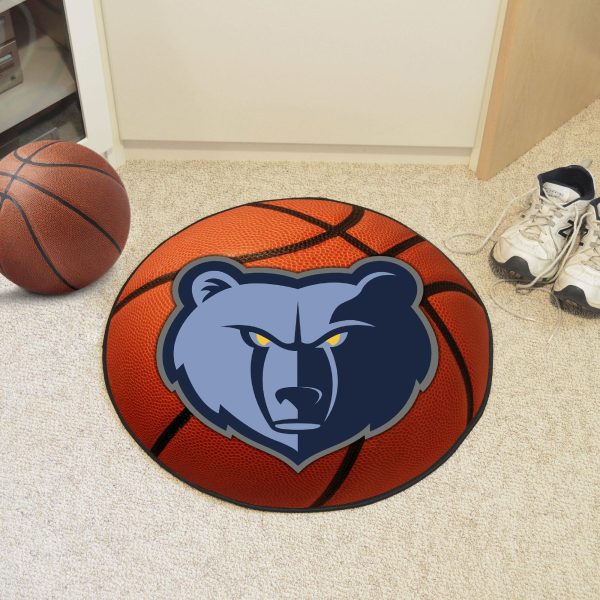Memphis Grizzlies Basketball Mat 27  diameter Online now