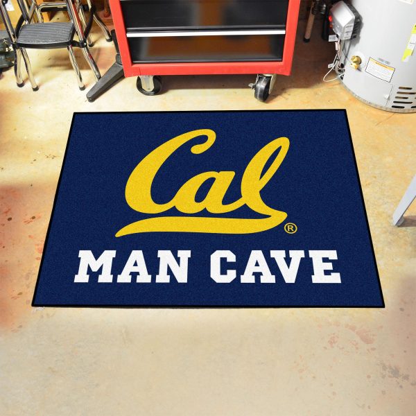 California Golden Bears Man Cave All Star 33.75 x42.5  Supply