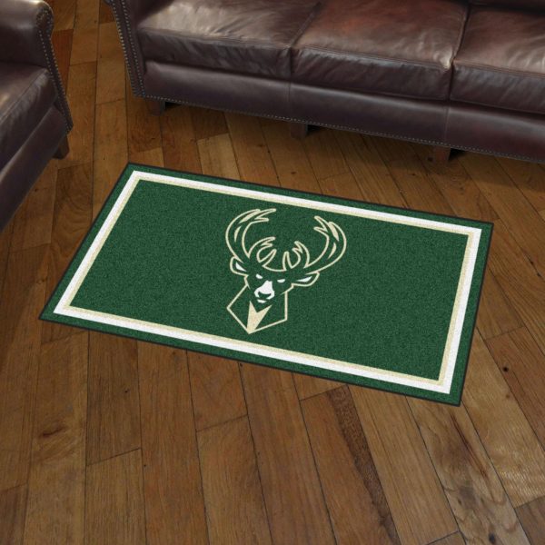 Milwaukee Bucks 3x5 Rug 36 x 60  Online