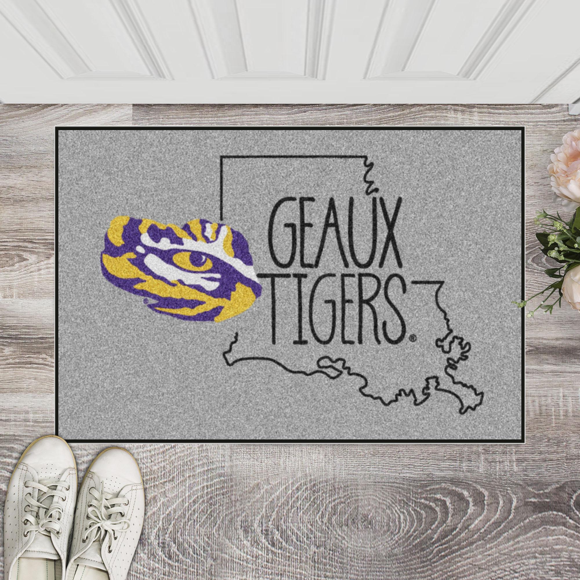 LSU Tigers Southern Style Starter Mat 19 x30  For Sale