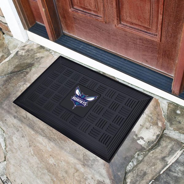 North Carolina Tar Heels Hornets Medallion Door Mat 19.5 x31.25  Fashion