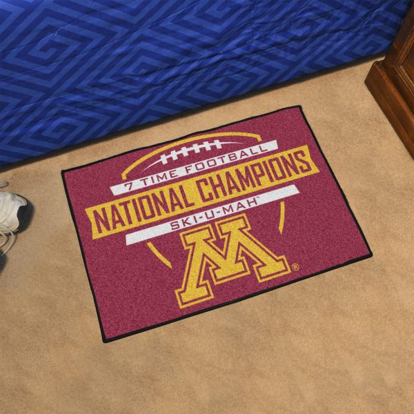 Minnesota Golden Gophers Dynasty Starter Mat 19 x30  Online Hot Sale