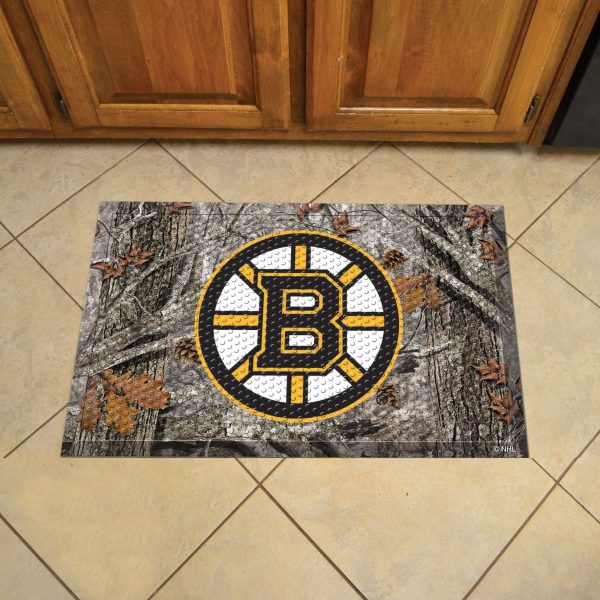 Boston Bruins Scraper Mat 19 x30  Supply - Image 2