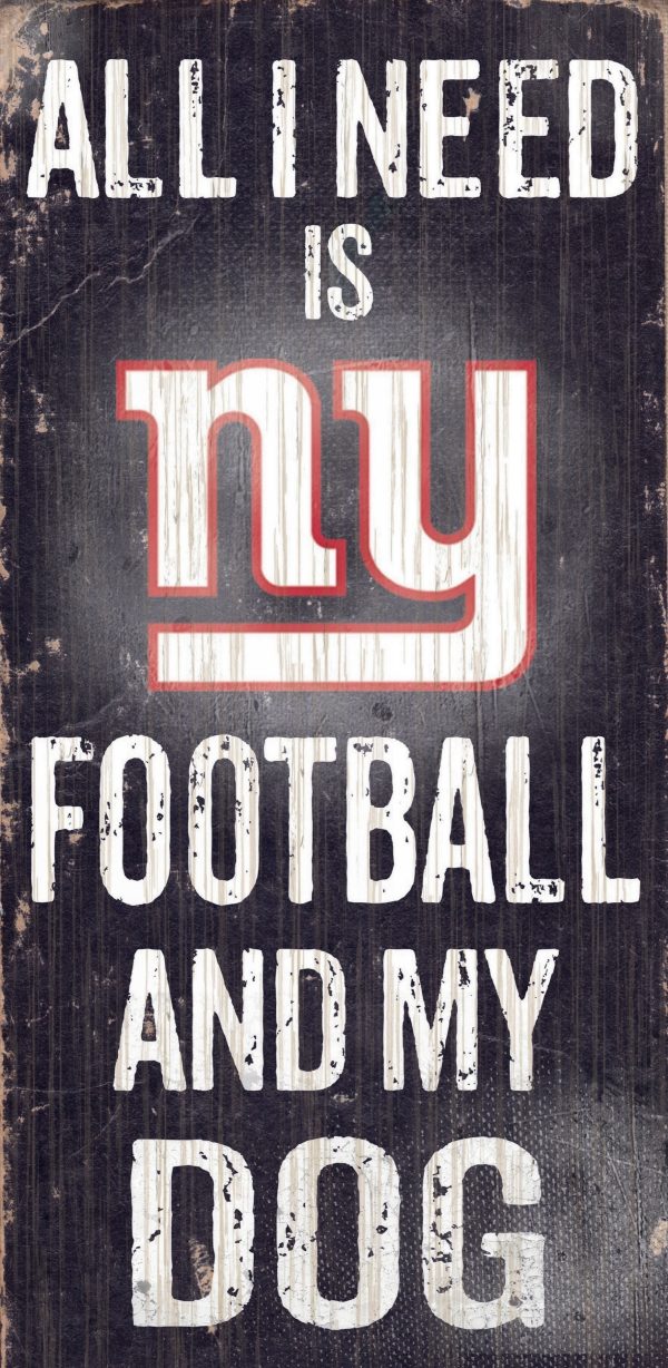 New York Giants Wood Sign Sale - Image 2