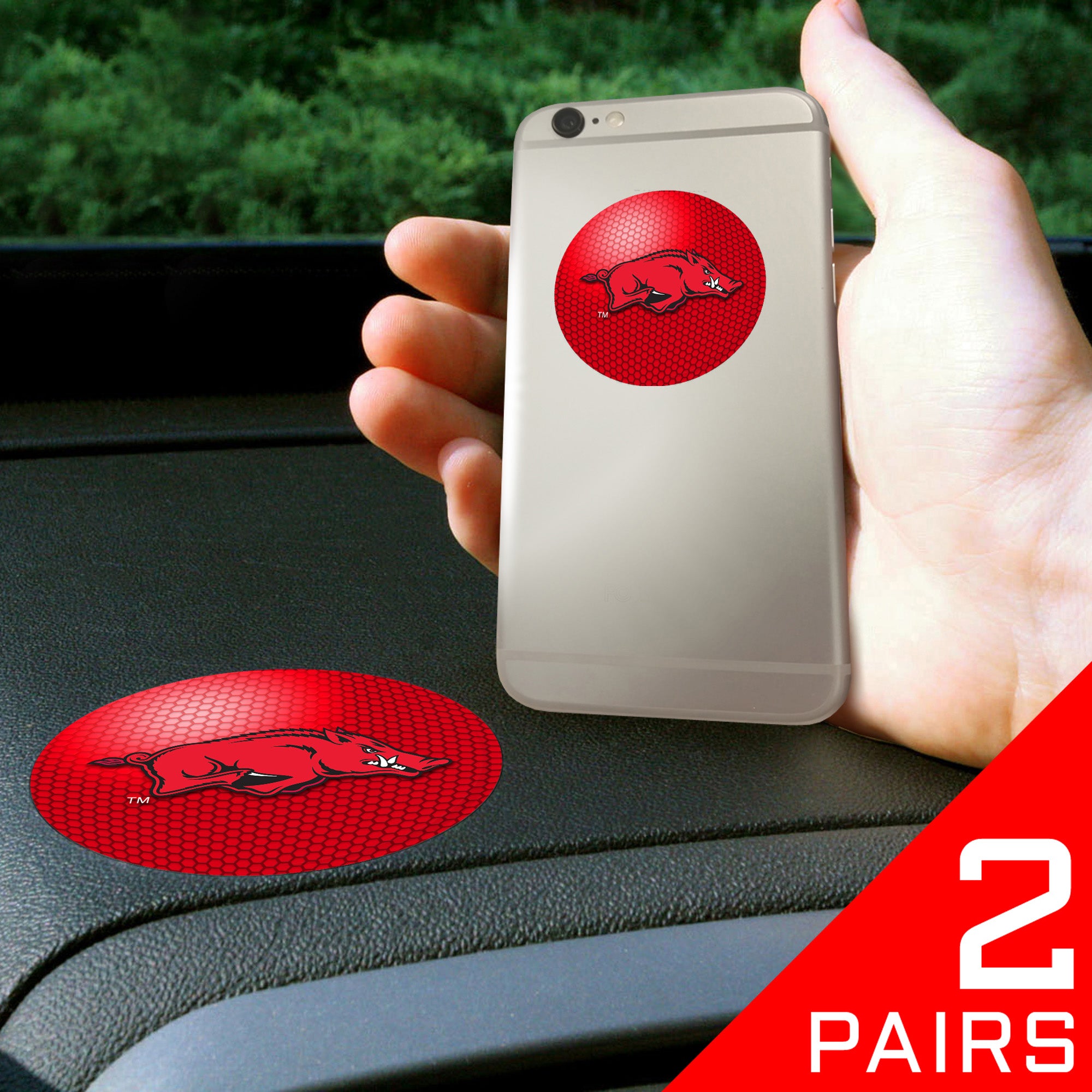 Arkansas Razorback Get a Grip 2 Pack Online now
