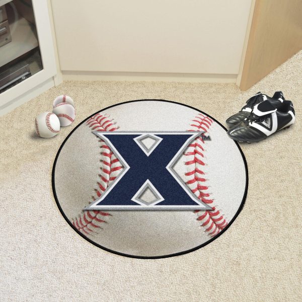 Xavier Musketeers Baseball Mat 27  diameter For Cheap