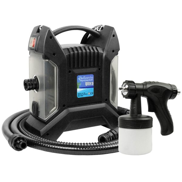 Belloccio Ultra Pro T85-QC High Performance Sunless Turbine Spray Tanning System; 4 oz. Opulence Tanning Solution, Spray Tanning Curtain & Video Sale - Image 2
