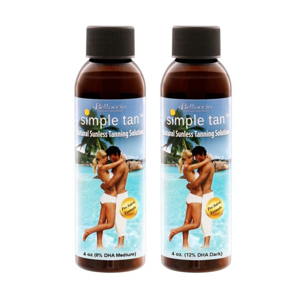 Ultra Pro T85-QC High Performance Sunless Turbine Spray Tanning System; 4 oz. Belloccio Simple Tan 8% DHA Medium & 12% DHA Dark Solutions & Video Online Sale - Image 3