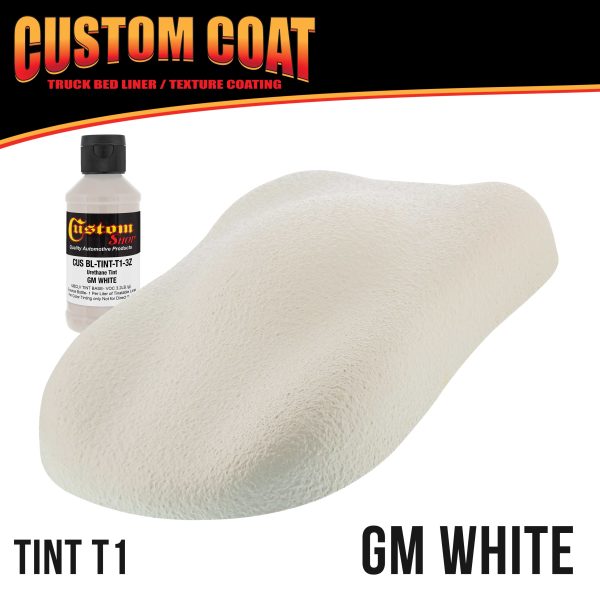 GM White 1.5 Gallon (6 Quart) Urethane Spray-On Truck Bed Liner Kit with Spray Gun and Regulator - Mix, Shake & Shoot - Textured Protective Coating on Sale - Image 2