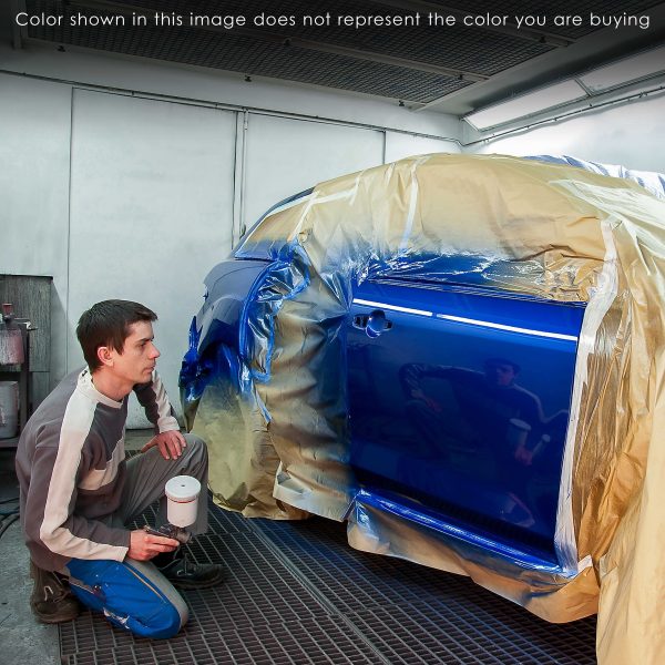 Sapphire Blue Metallic Acrylic Urethane Auto Paint (Complete Gallon Paint Kit) Professional Single Stage Automotive Car Coating, 4:1 Mix Ratio 2.8 VOC For Discount - Image 5