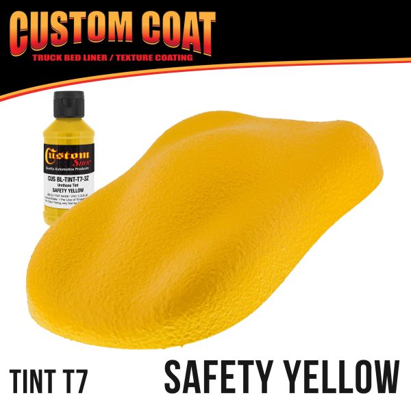 Safety Yellow 2 Gallon Urethane Spray-On Truck Bed Liner Kit with Spray Gun and Regulator - Easy Mixing, Shake, Shoot - Textured Protective Coating Online - Image 2