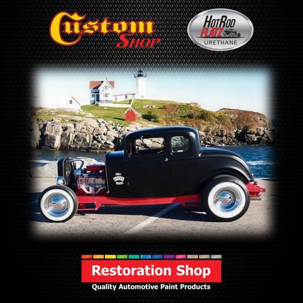 Hot Rod Flatz by Custom Shop Low Gloss Urethane Clearcoat (Gallon) with a Quart of Over-all Hardener Online now - Image 4