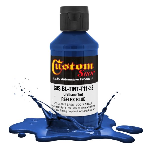 3 oz (Reflex Blue Color) Urethane Tint Concentrate for Tinting Truck Bed Liner Coatings Online