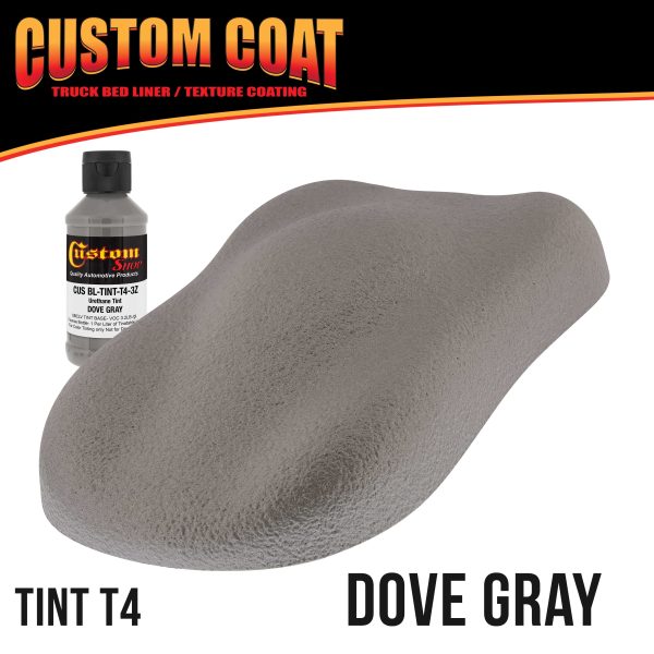 Dove Gray 1 Gallon Urethane Spray-On Truck Bed Liner Kit with Spray Gun and Regulator - Mix, Shake & Shoot - Durable Textured Protective Coating Fashion - Image 2