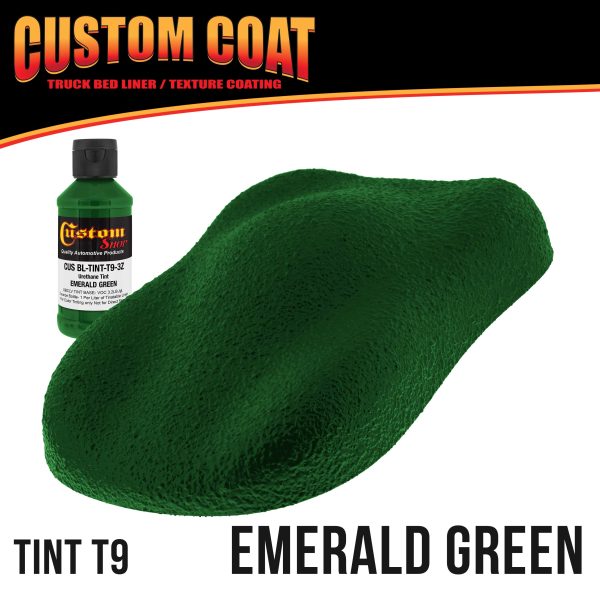 Emerald Green 1.5 Gallon (6 Quart) Urethane Spray-On Truck Bed Liner Kit with Spray Gun & Regulator - Mix, Shake & Shoot - Textured Protective Coating Fashion - Image 2