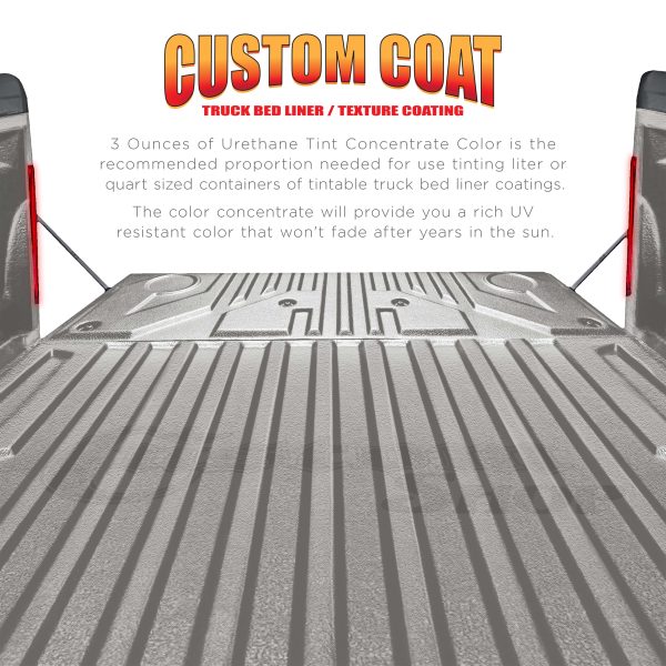 3 oz (Dove Gray Color) Urethane Tint Concentrate for Tinting Truck Bed Liner Coatings For Discount - Image 5