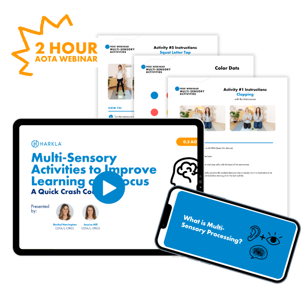 Webinar: Multi-Sensory Activities - AOTA CEUs For Sale